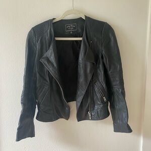 Lucky Brand Leather Jacket - Size XS